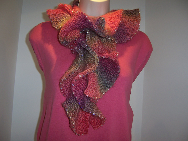 Flirtation Knitted Scarf