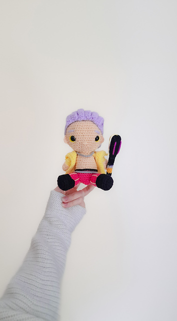 DIY 3Dデコ　ayaちゃん Ravelry: Trickster DbD pattern by Catnap Crochet