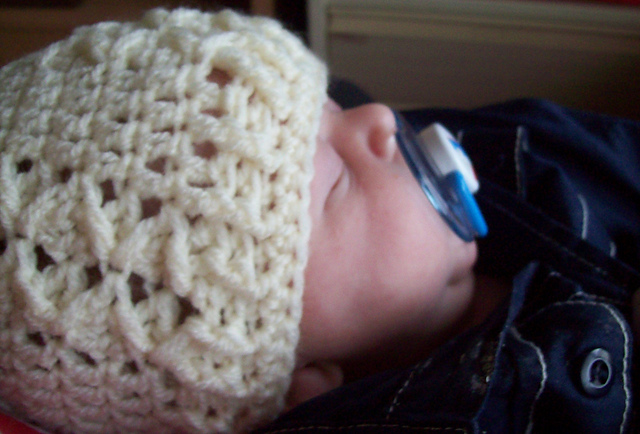 Baby Kisses-Crochet Baby Hat