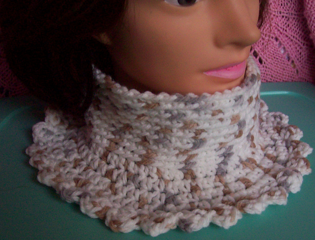 Quick and Easy Polo Style Neck Warmer