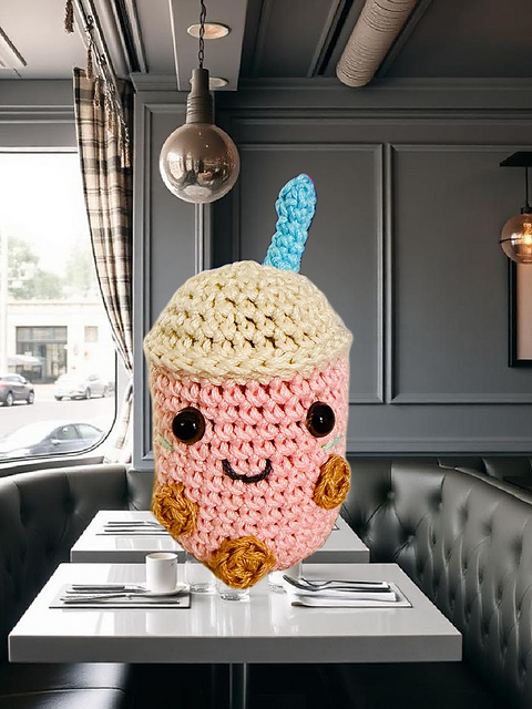 Mini Boba Tea Amigurumi