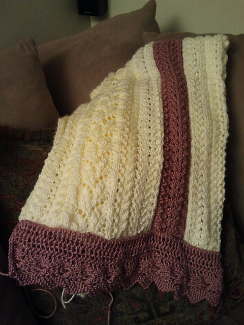 Victorian Baby Blanket