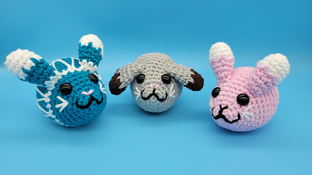 Easy Bunny Amigurumi Set