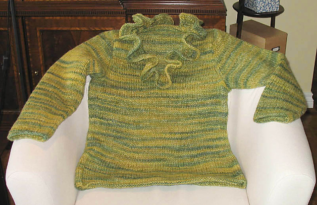 11 Sweater with Flounce