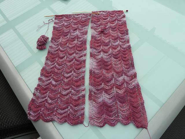 Reversible Ruche Scarf 2 of 3 Luxury Lace Scarves