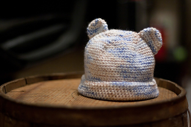 Newborn Bear Cap
