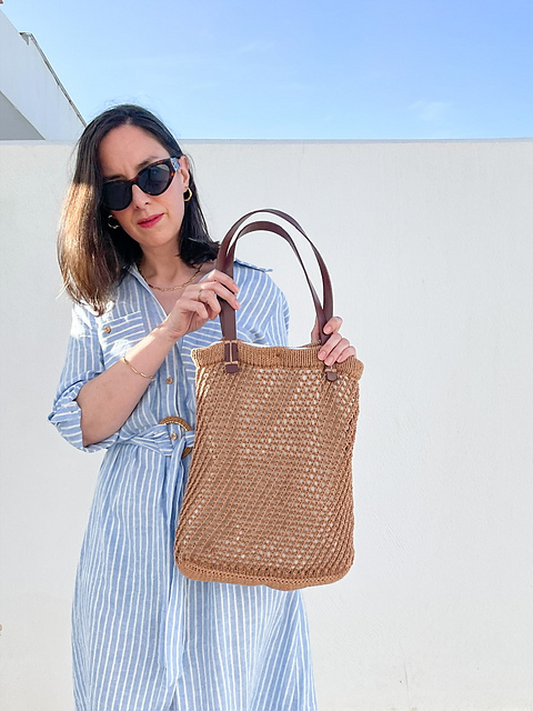 Seaside tote bag