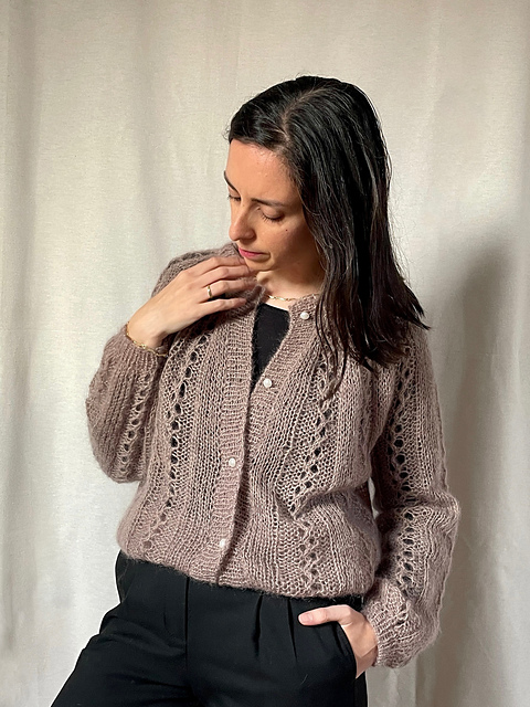 Nandina cardigan