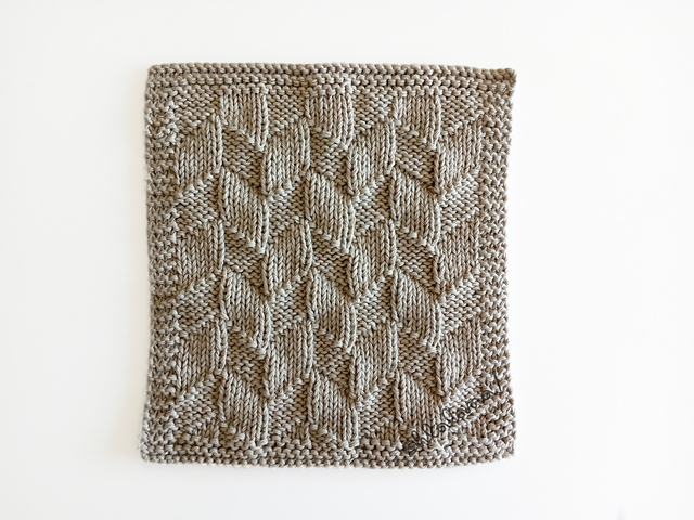 BIG HERRINGBONE Dishcloth