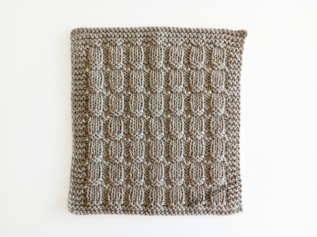 WAFFLE RIB Dishcloth