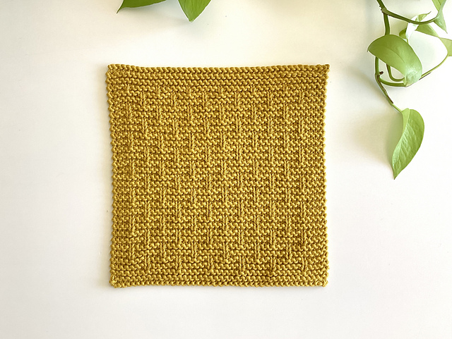 Mist on a Window Pane Dishcloth
