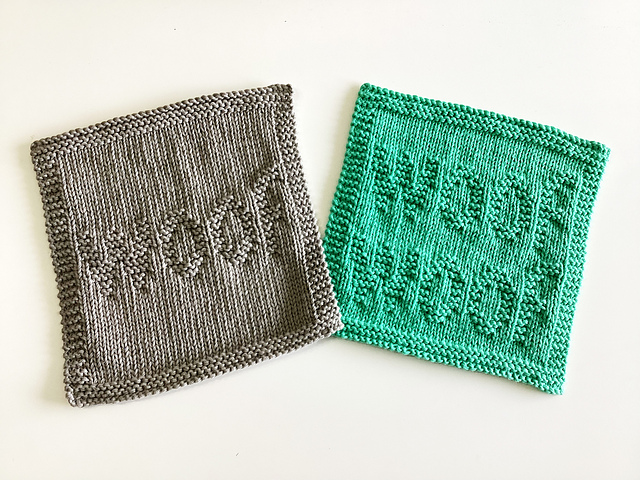 WOOF dishcloth