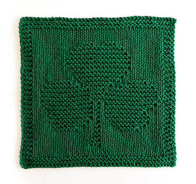 SHAMROCK dishcloth