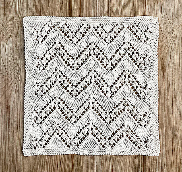 Picket Fence lace block