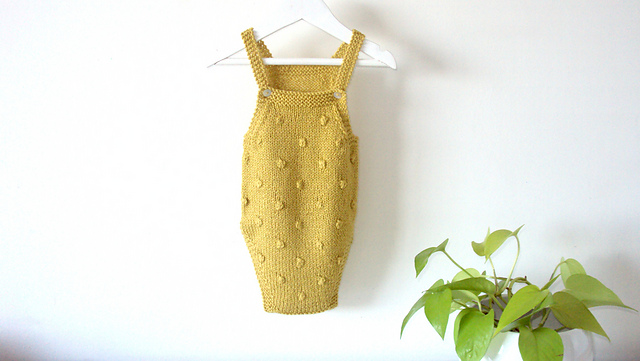 Popcorn Baby Romper "Iguazú"