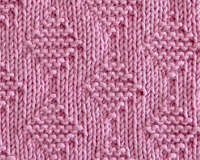GARTER DIAMONDS Dishcloth