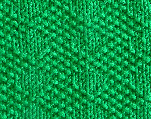 DIAMOND CHECKER Dishcloth