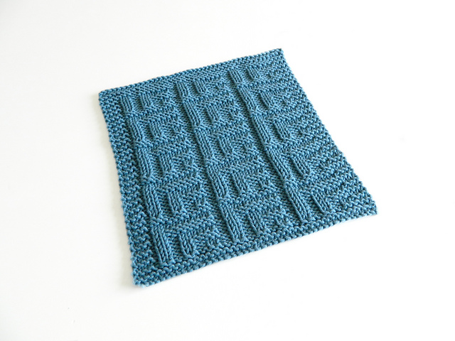STACKED BOXES II Dishcloth