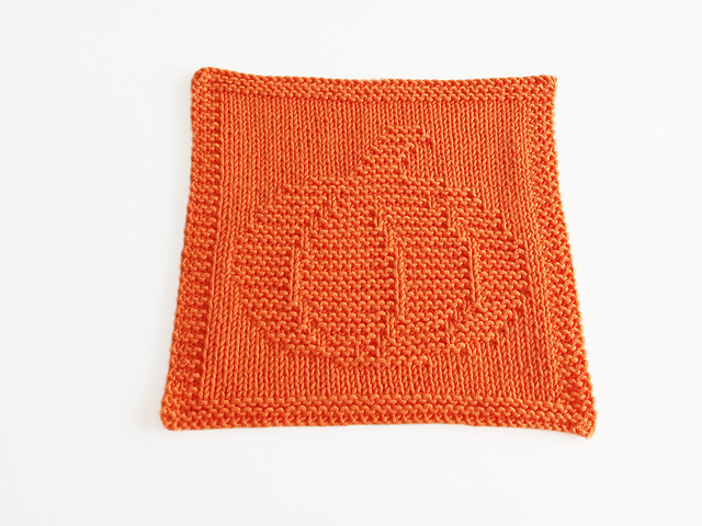 PUMPKIN dishcloth