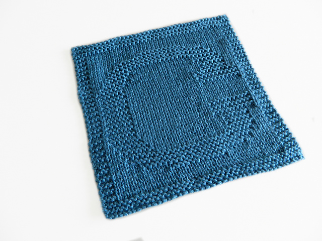 Alphabet Dishcloth: C