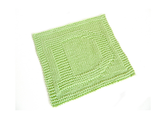 Alphabet Dishcloth: D