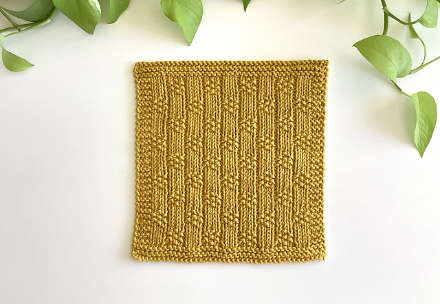 SCATTERED DIAMONDS dishcloth