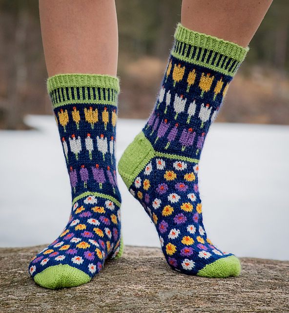 Krokussokker/Crocus Socks