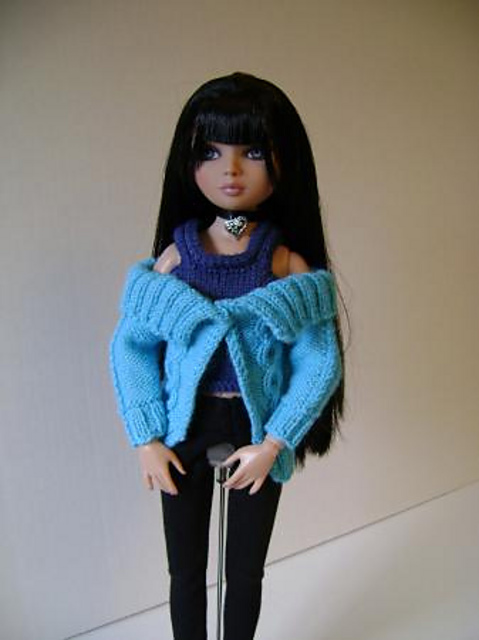 Ensemble turquoise for Ellowyne and Corolle