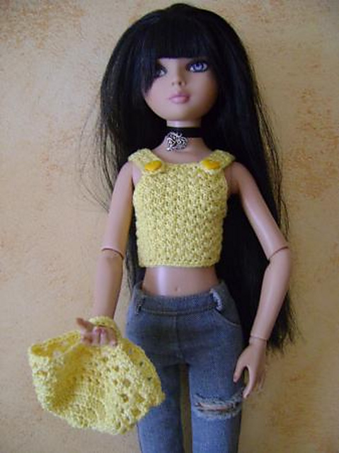 Top Yellow for Ellowyne doll