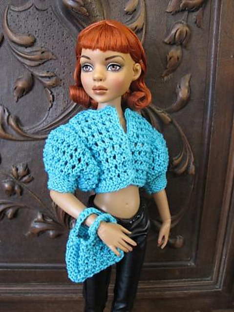 Mathilde pour Ellowyne - Jacket and bag for doll