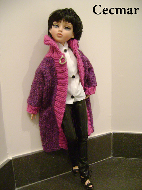 Taiga, manteau et toque pour Ellowyne