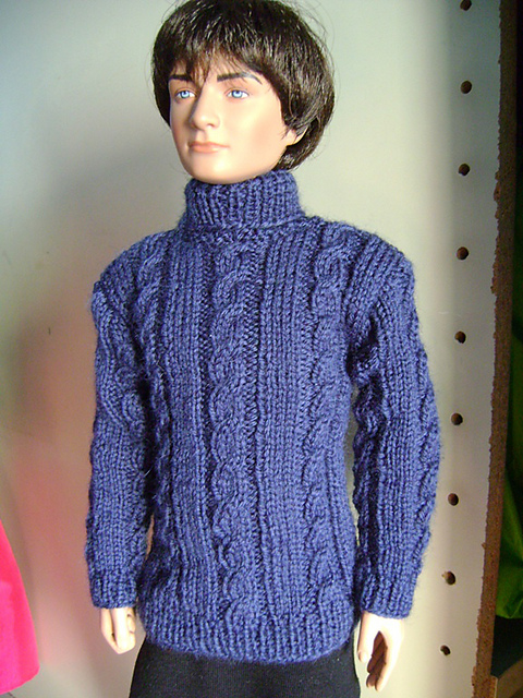 Pull irlandais pour Harry et Rufus (in french)