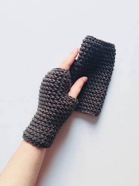 Lt Click Fingerless Gloves