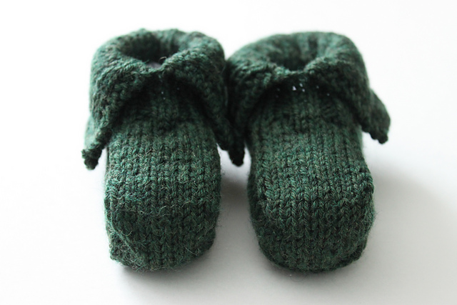 Baby Kale Booties