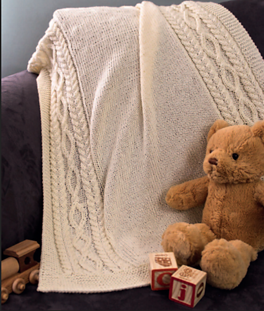 Ropes and Rings Baby Blanket