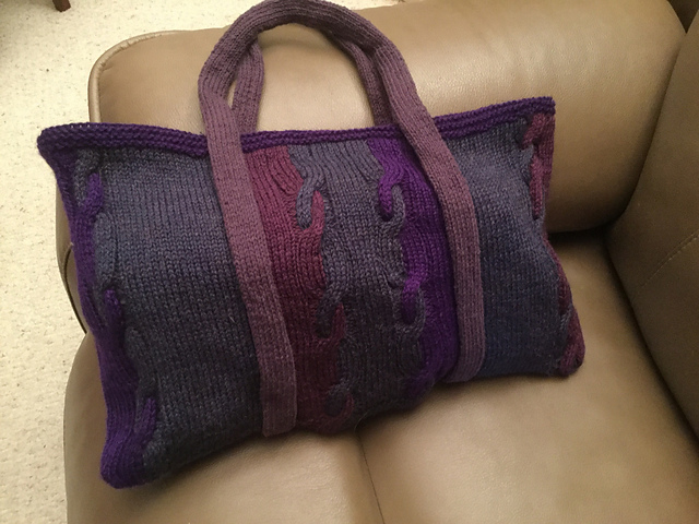 Cable Tote Bag