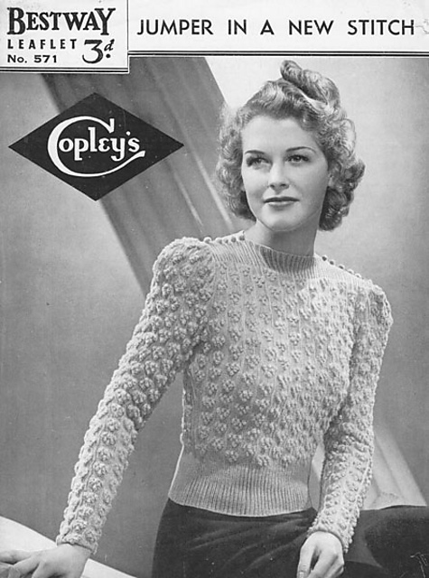 Jumper in a New Stitch
