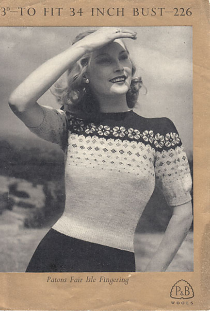 Fair Isle Pullover
