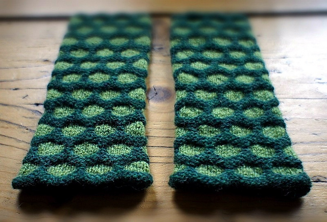 Croc wrist warmers