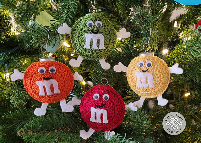 Crochet Candy Ornament
