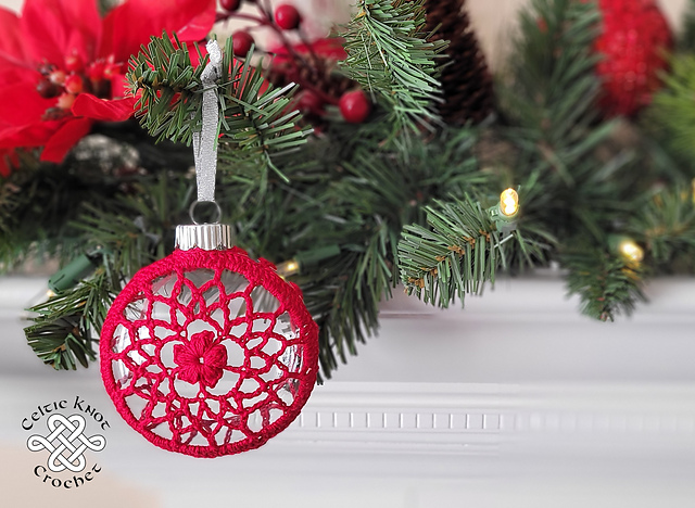 Lacy Crochet Ornament
