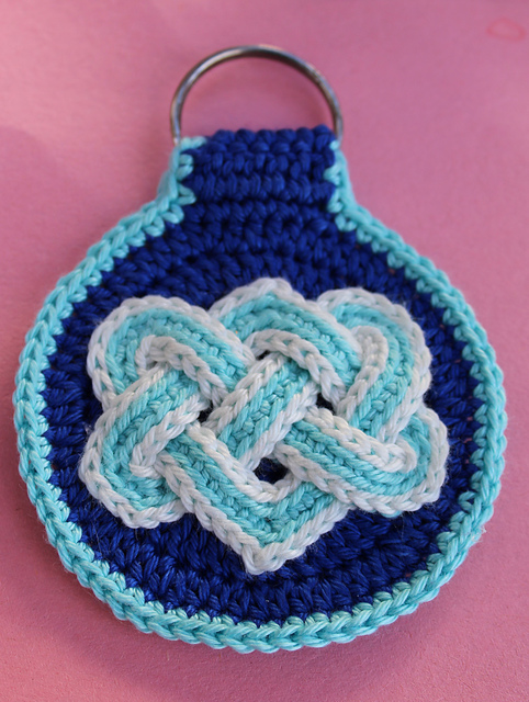 Celtic Knot Key Fob