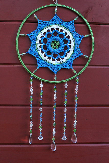 Crystal Crochet Mandala