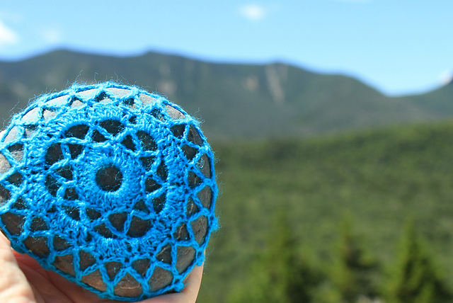 White Mountain Mandala Rock
