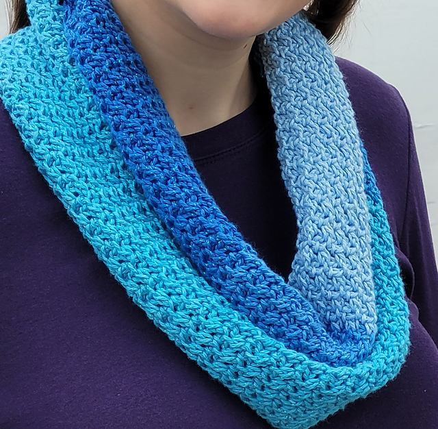Repeat and Relax Infinity Scarf