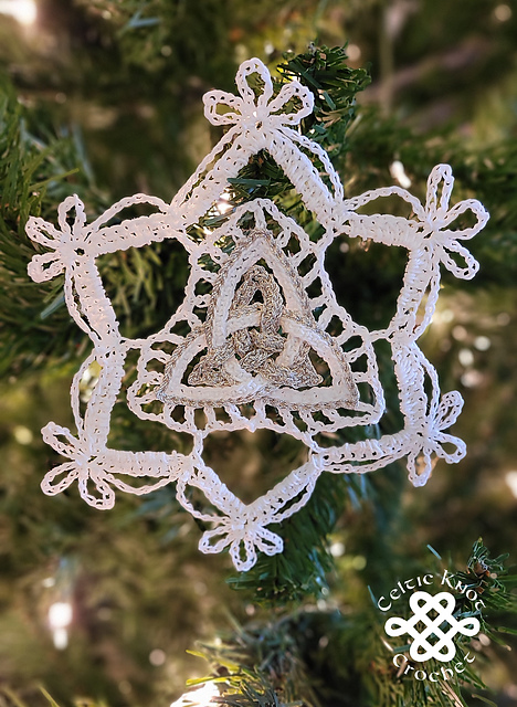 Celtic Trinity Snowflake
