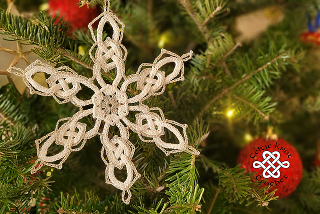 Celtic Star Snowflake
