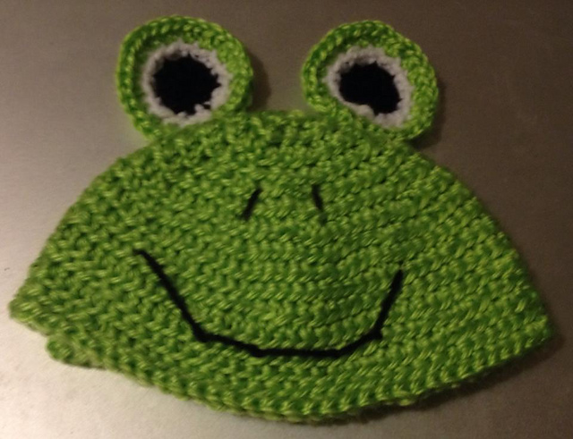 Froggy Baby Hat