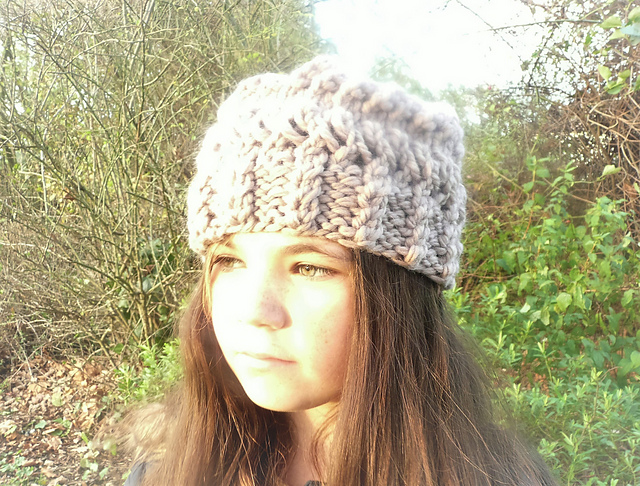 Mauvette Slouchy Hat