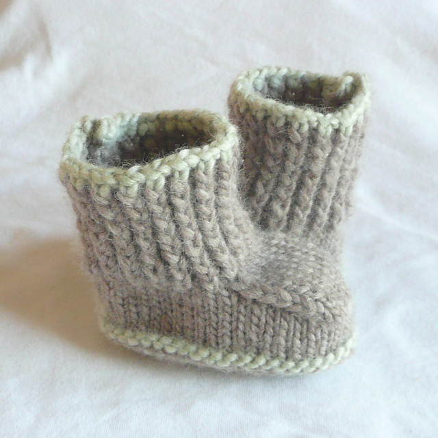 Seamless Button up Baby Boots